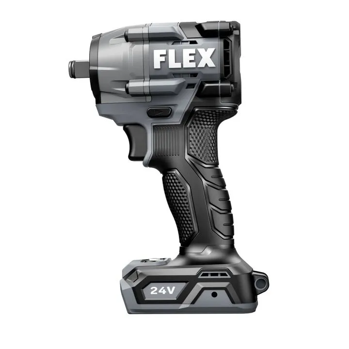 FLEX 24V 1/2 Inch Compact Impact Wrench (Bare Tool) - Professional Performance Series 2