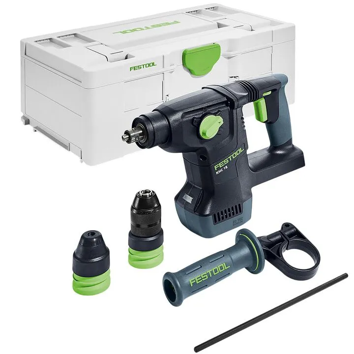 Festool KHC 18 EB-Basic 18V Cordless Rotary Hammer (Bare Tool)