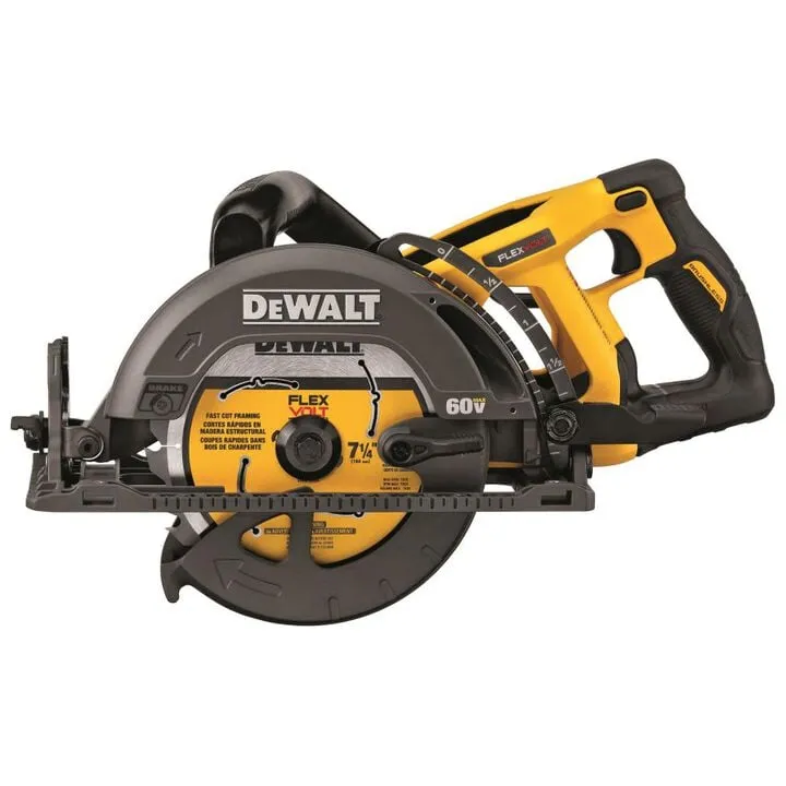 DEWALT 60V MAX 7-1/4 Inch Cordless Circular Saw & Reciprocating Saw Professional Bundle 9