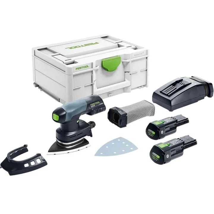 Festool DTSC 400 3.0 I-Plus Cordless Delta Sander Kit - Precision Performance