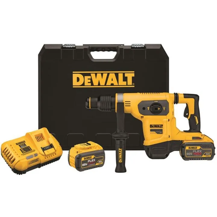 DEWALT 60V MAX 1-9/16in SDS Max Combination Hammer Kit - High-Performance Cordless Drilling