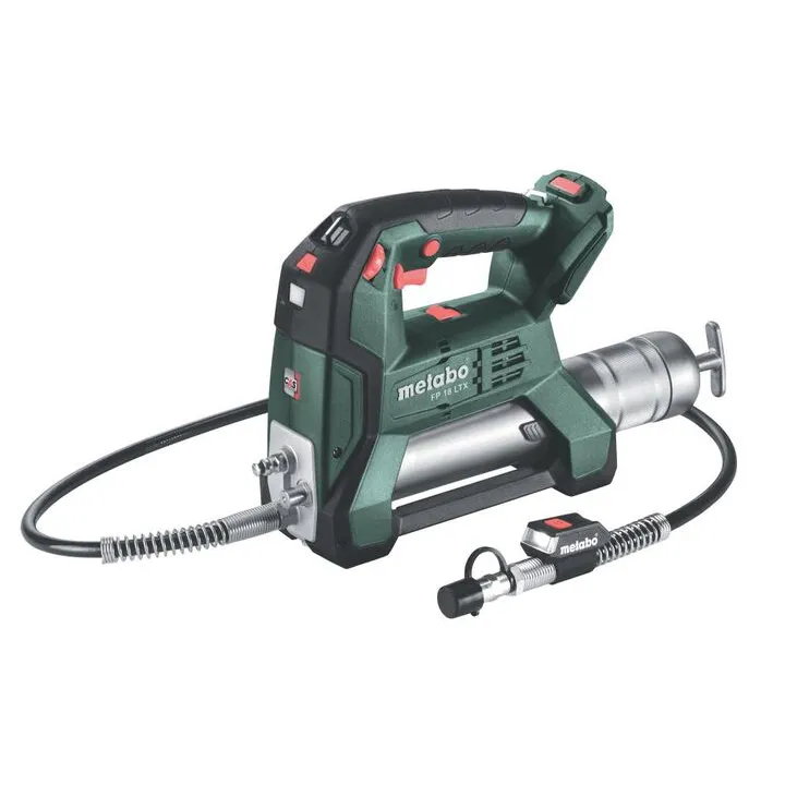 Metabo 18V Cordless Grease Gun (Bare Tool) - High-Pressure Industrial Lubrication