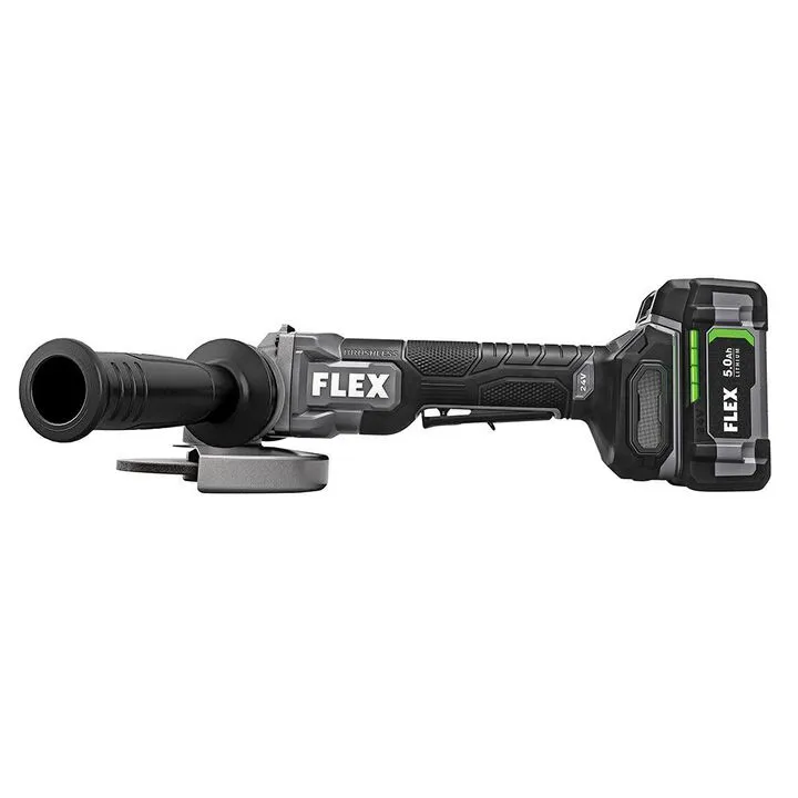 FLEX 24V Cordless 5 Inch Variable Speed Angle Grinder Kit with Paddle Switch 3