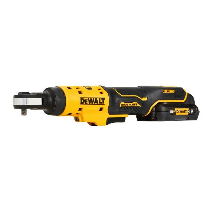 DEWALT XTREME 12V MAX 1/4in Brushless Ratchet Kit - Compact Precision for Tight Spaces 1