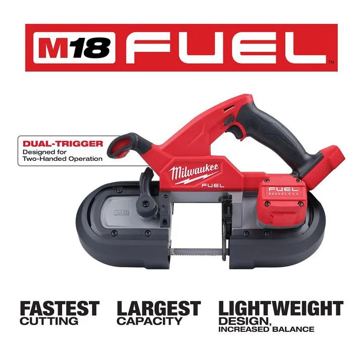 Milwaukee M18 FUEL Compact Dual-Trigger Band Saw (Bare Tool) 2