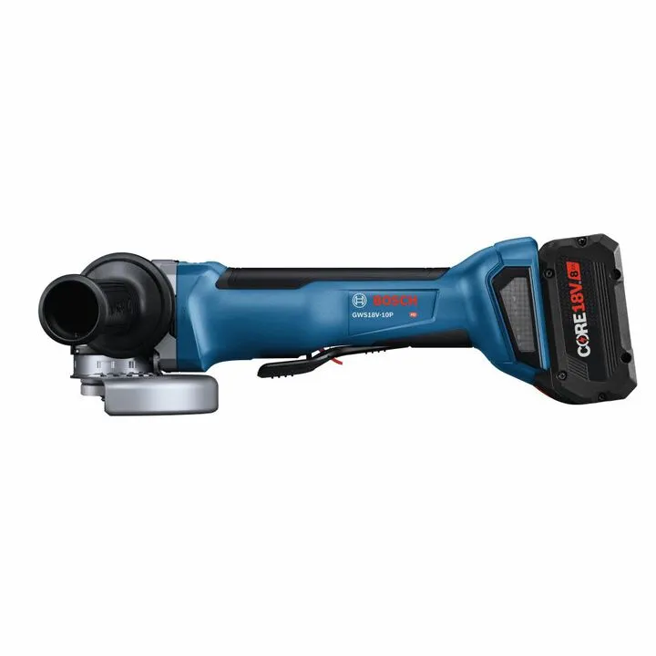 Bosch 18V 4.5/5in Angle Grinder Kit with CORE18V 8Ah High Power Battery 3