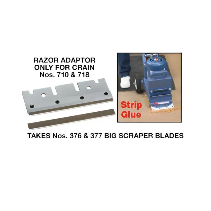 Crain Power Stripper Razor Blade Adaptor - Professional Grade Flooring Removal Accessory 1