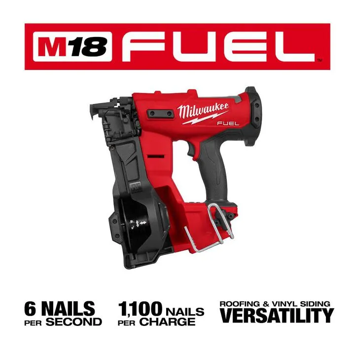 Milwaukee M18 FUEL Coil Roofing Nailer (Bare Tool) 3