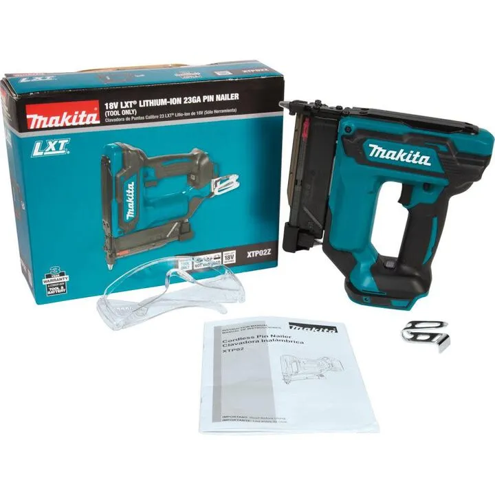 Makita 18V LXT Lithium-Ion 23 Gauge Cordless Pin Nailer (Bare Tool) 1