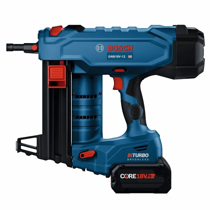 Bosch 18V Cordless Concrete Nailer Kit (Reconditioned) - Professional Grade Power 2