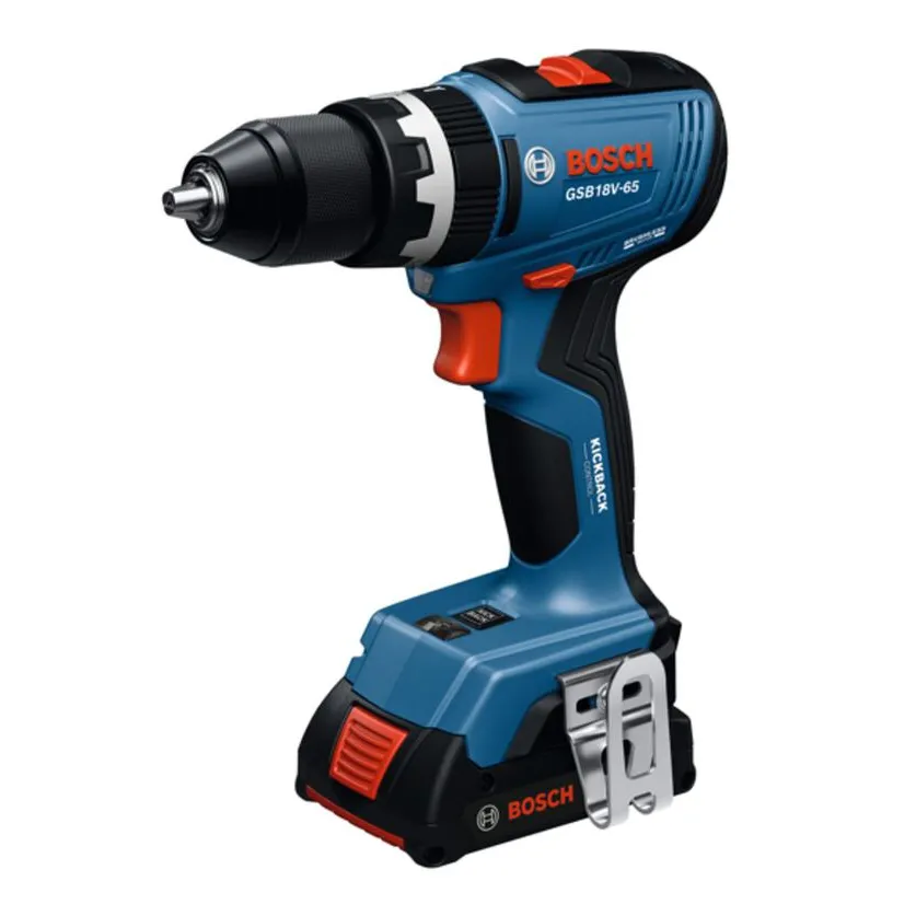 Bosch 1/2 Inch Brushless Hammer Drill/Driver Kit (Factory Reconditioned)