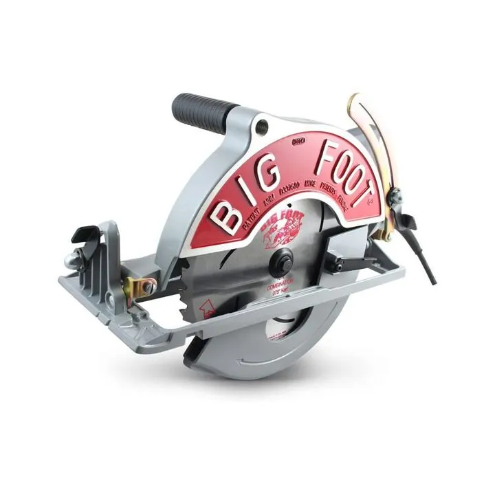 Big Foot Tools 10-1/4 inch Worm Drive Beam Saw - Professional Heavy-Duty Timber Cutting Solution 2