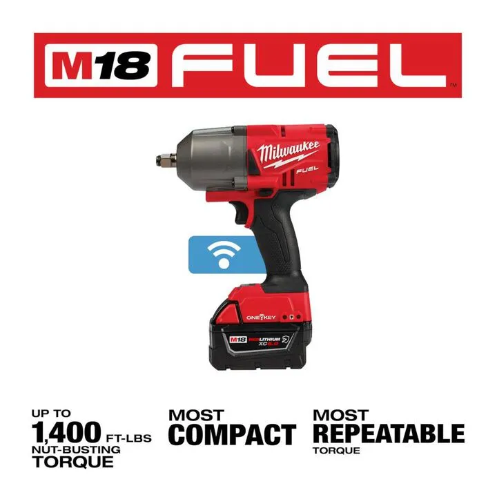 Milwaukee M18 FUEL with ONE-KEY 1/2-inch High Torque Impact Wrench Friction Ring Kit 2