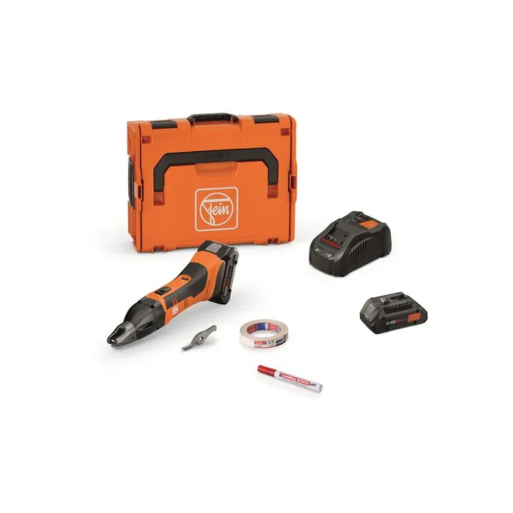 Fein Cordless Slitting Shears Kit - Professional Grade Metal Cutting Solution