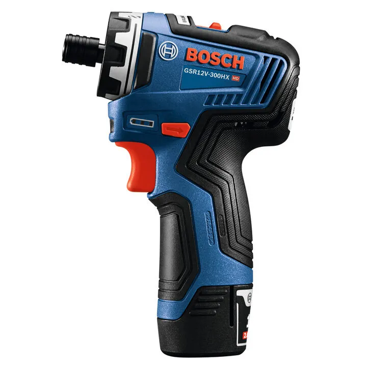 Bosch 12V Max 1/4-inch Hex Two-Speed Screwdriver Kit - Professional Precision Series 3