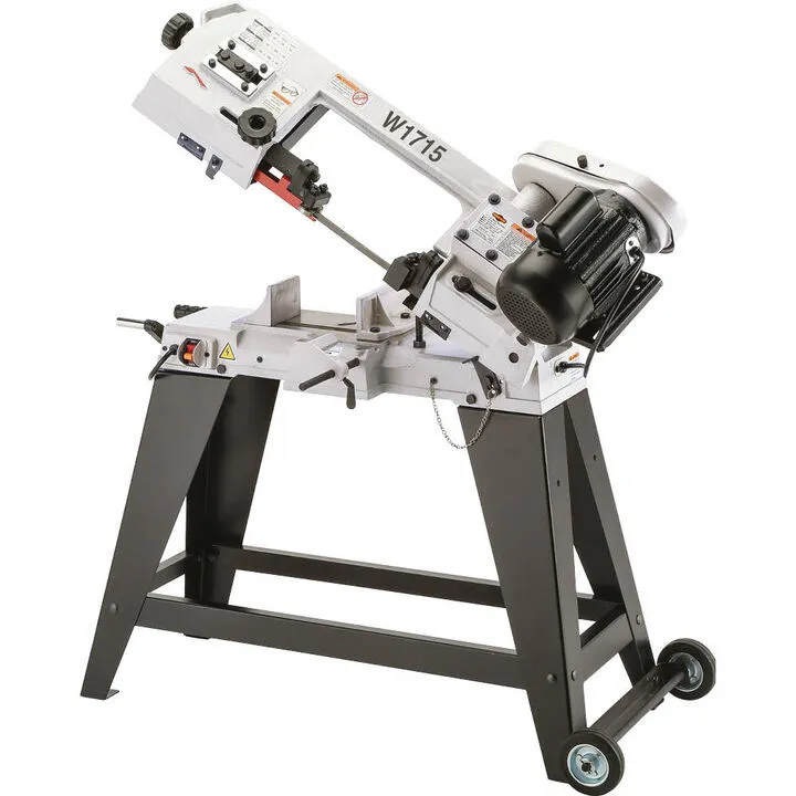 Shop Fox 4-1/2 Inch x 6 Inch Metal Cutting Bandsaw - 3/4 HP Heavy-Duty Performance