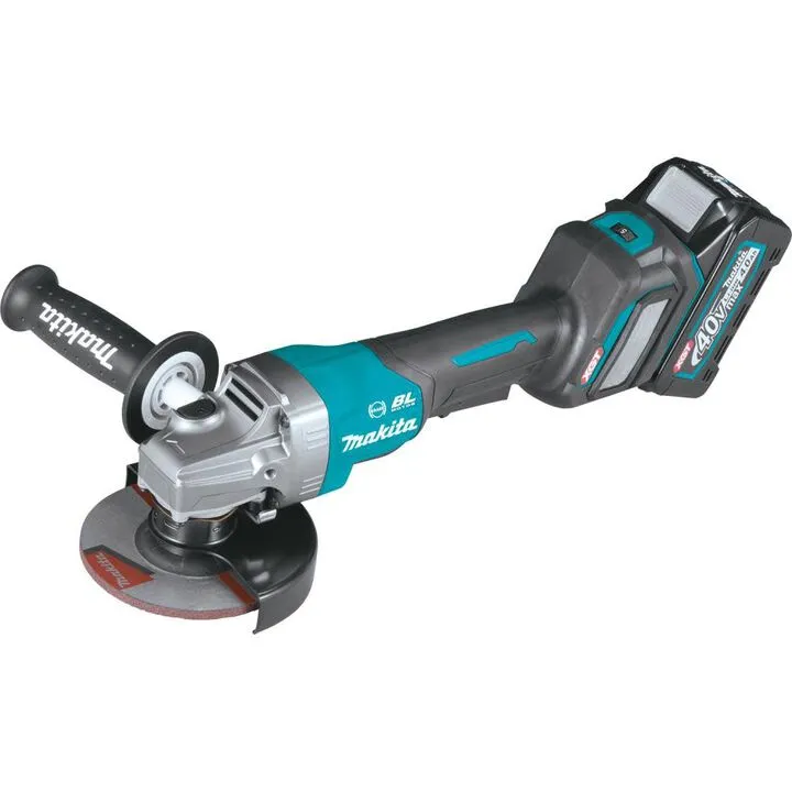 Makita 40V max XGT 4-1/2 / 5in Paddle Switch Angle Grinder Kit 1