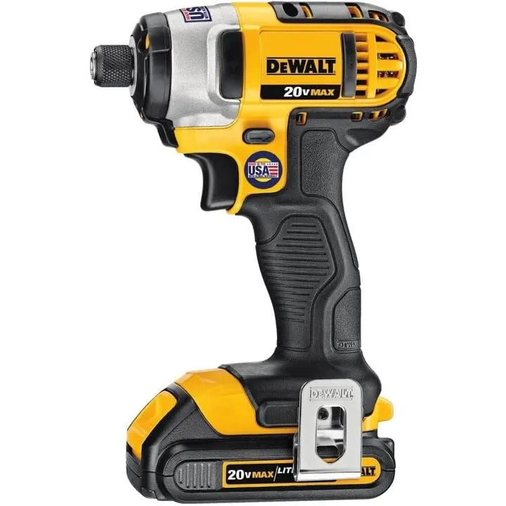 DEWALT 20V MAX Cordless Drill/Impact Driver & Grinder Power Tool Combo Kit 2