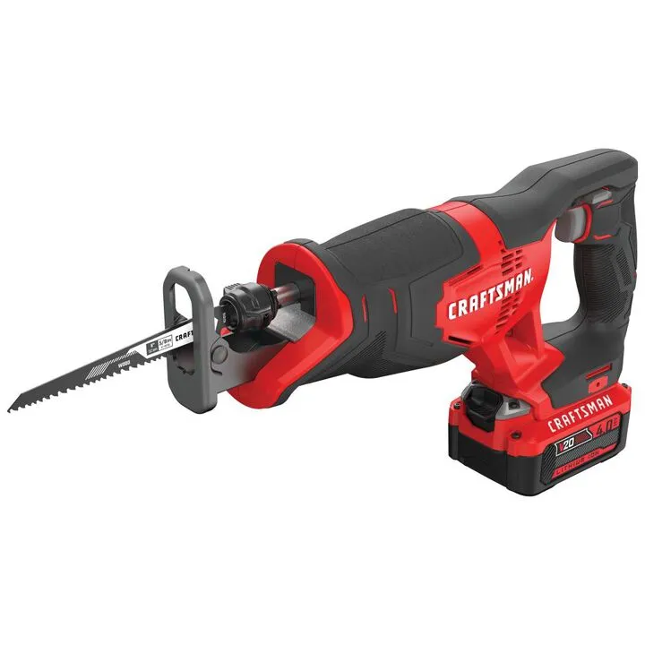 CRAFTSMAN V20 Cordless Reciprocating Saw Kit - High-Performance Cutting Solution 2