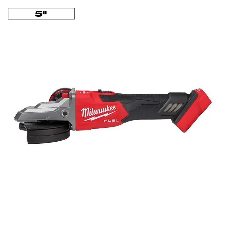Milwaukee M18 FUEL 5-inch Low-Profile Angle Grinder with Rapid-Stop Technology (Tool Only) 3