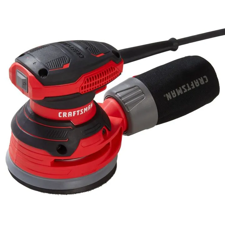CRAFTSMAN 3 Amp 5-Inch Electric Random Orbit Sander - Precision Woodworking Power Tool 1