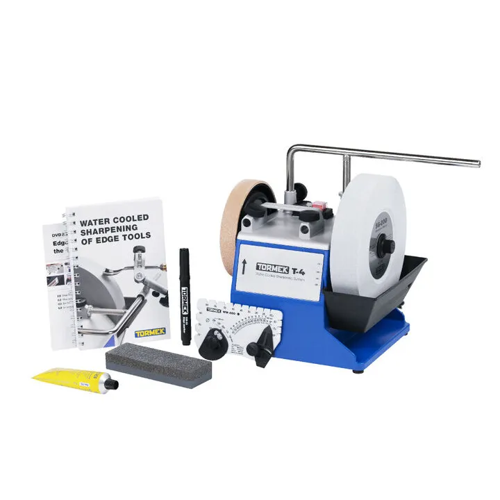 Tormek T-4 Original: Compact Water-Cooled Sharpening System for Precision Woodworking Tools
