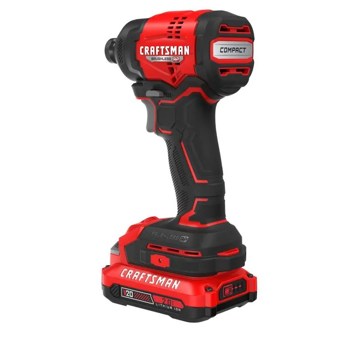 CRAFTSMAN V20 BRUSHLESS RP Compact Impact Driver Kit 5