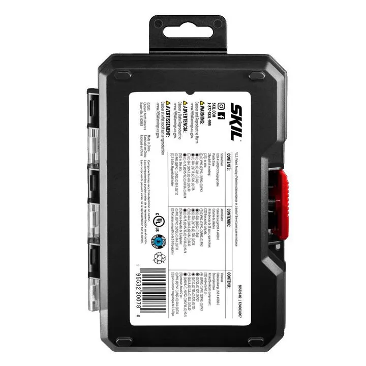 SKIL Twist 2.0 Rechargeable 4V Screwdriver with 28 PC Bit Kit - Professional Edition 5