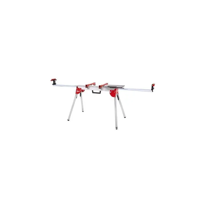 Milwaukee M18 12-Inch Miter Saw (Bare Tool) with Heavy-Duty Folding Miter Saw Stand Bundle 11