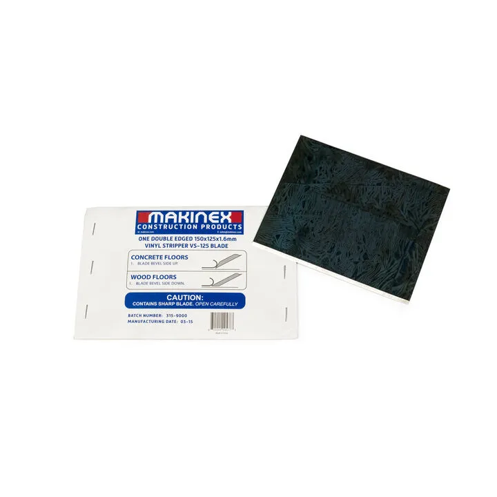 Makinex Industrial Vinyl Floor Stripper Blade - Professional Grade Precision