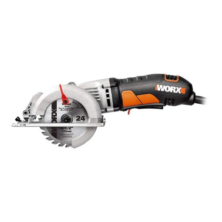 Worx 4-1/2 Inch Compact Circular Saw - High-Precision DIY Cutting Solution