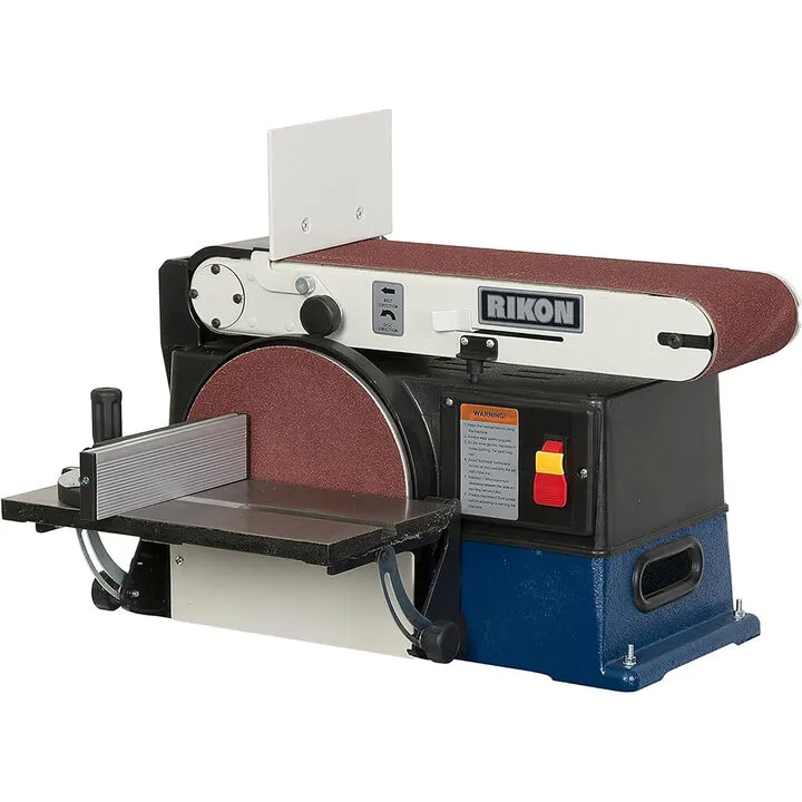 RIKON 6in x 48in Belt / 10in Disc Sander - Precision Woodworking Performance