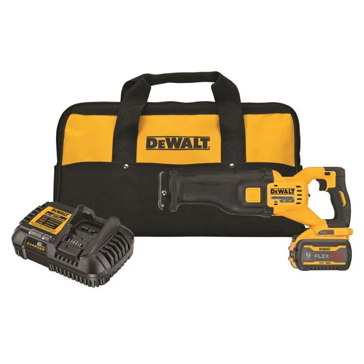 DEWALT FLEXVOLT 60V MAX Brushless Cordless Reciprocating Saw Kit - Premium Performance Edition