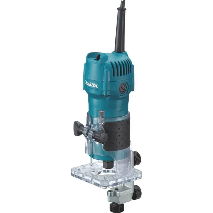 Makita 1/4 in. Fixed Base Laminate Trimmer - High Precision Woodworking Solution