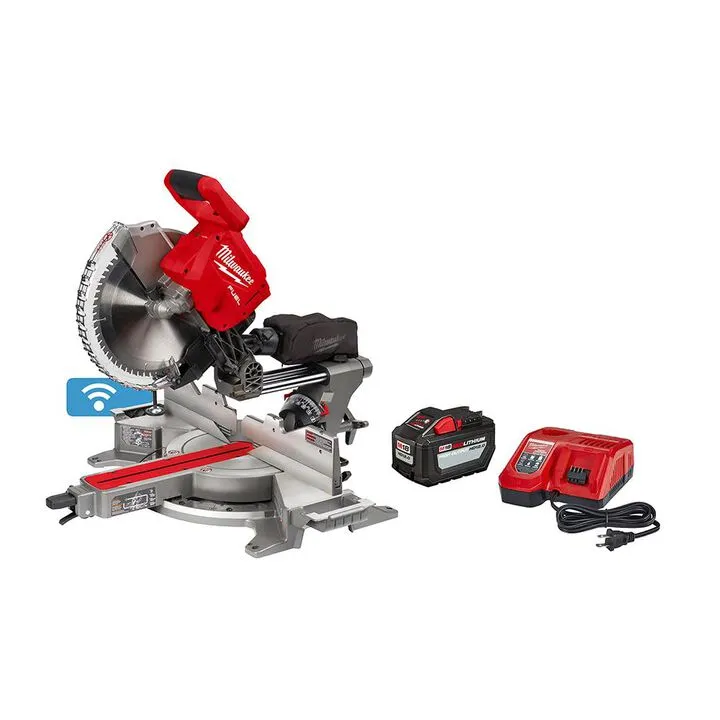 Milwaukee M18 FUEL 12-Inch Dual Bevel Sliding Compound Miter Saw & Stand Bundle 3