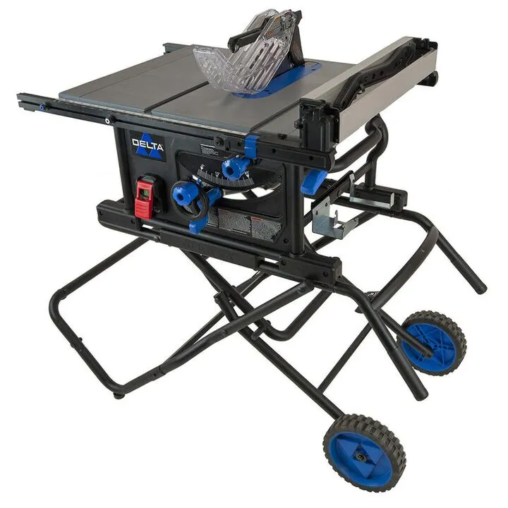 10-inch Portable Contractor Table Saw - Precision Engineered for Professionals