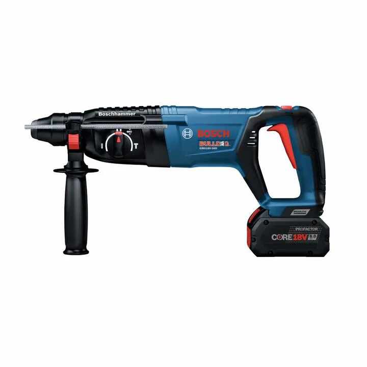 Bosch 18V EC Bulldog 1in SDS-plus Brushless Rotary Hammer Kit 2