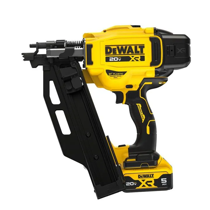 DEWALT 20V MAX Brushless 21 Degree Plastic Framing Nailer Kit 1