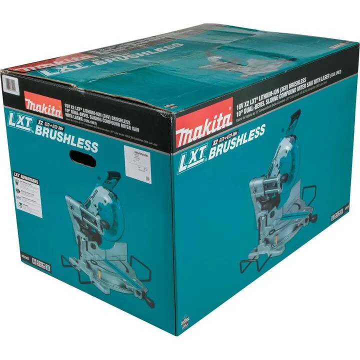 Makita 18V X2 (36V) LXT 10in Miter Saw - Professional Bare Tool 1