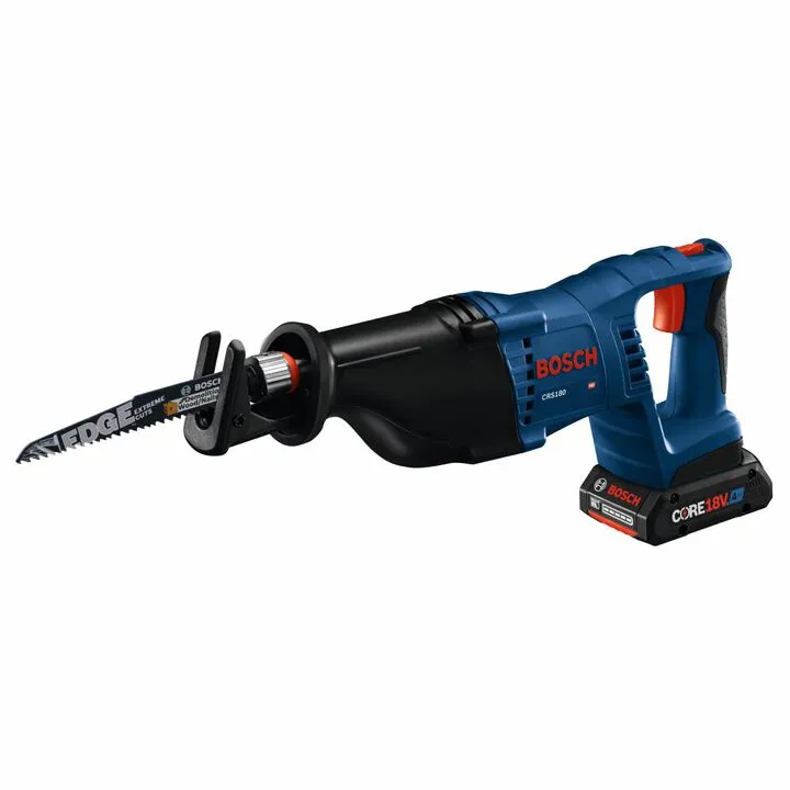 Bosch 18V 1-1/8 Inch Reciprocating Saw Kit - Factory Reconditioned Professional Series 3