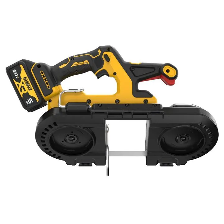 DEWALT 20V MAX 3-1/4in Dual Switch Band Saw Kit - High-Performance Cordless Metal Cutting 4