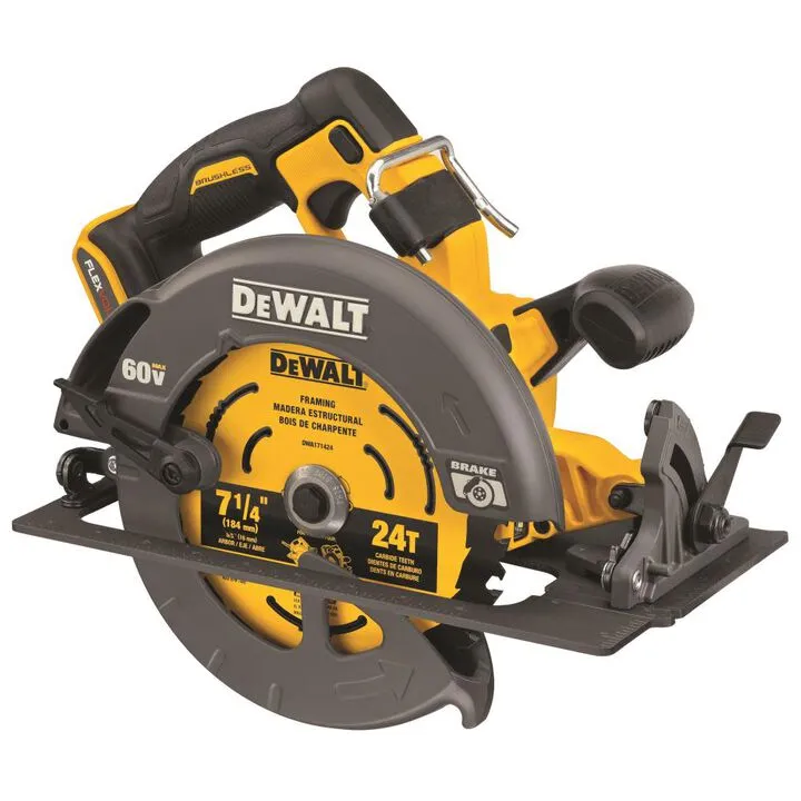 DEWALT FLEXVOLT 60V MAX 7-1/4in Circular Saw (Bare Tool) - Professional Grade Performance 1