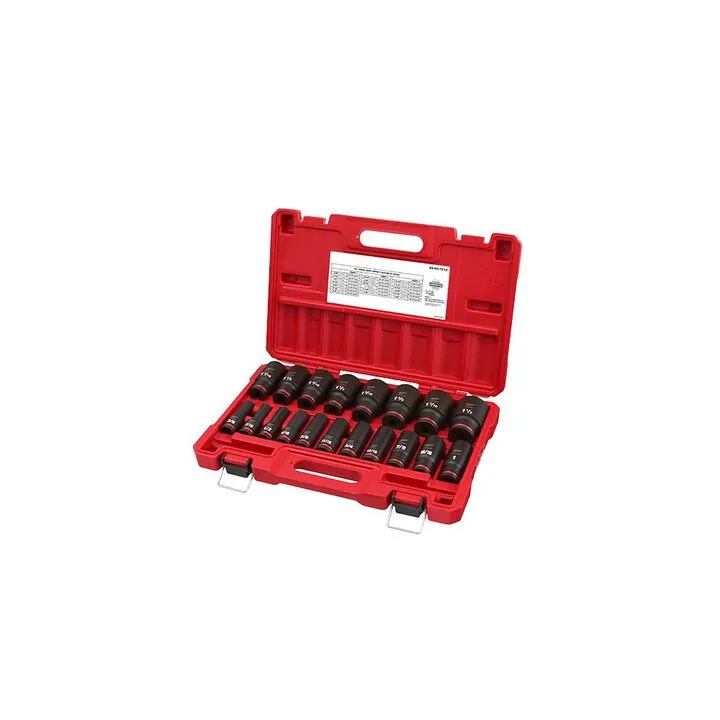 Milwaukee M18 FUEL 1/2-Inch High Torque Impact Wrench Kit with 19-Piece Socket Set 9