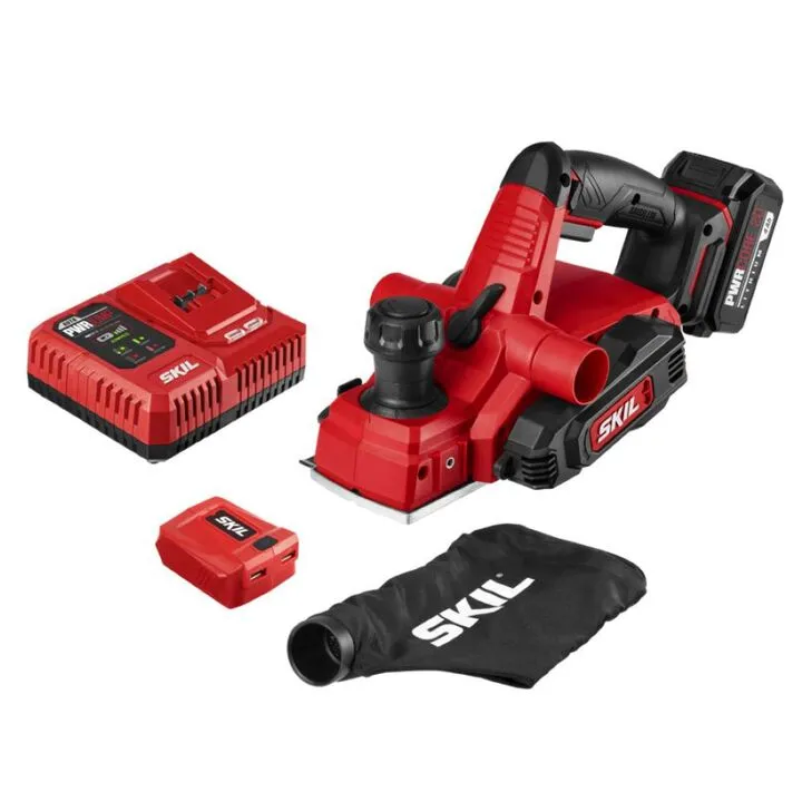 SKIL PWRCORE 20 Brushless 20V 3-1/4 in. Planer Kit: High-Performance Woodworking Solution
