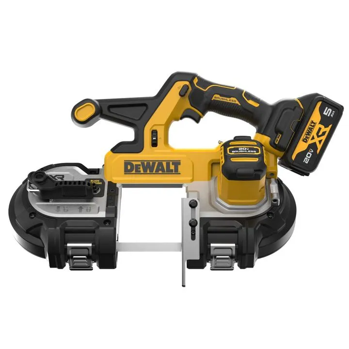 DEWALT 20V MAX* 3-1/4in Cordless Band Saw Kit - Professional Grade Metal Cutting 2