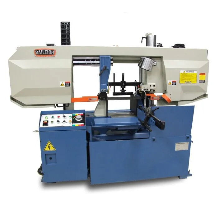 Baileigh BS-360SA Semi-Auto Horizontal Band Saw - 220V 3-Phase Industrial Grade
