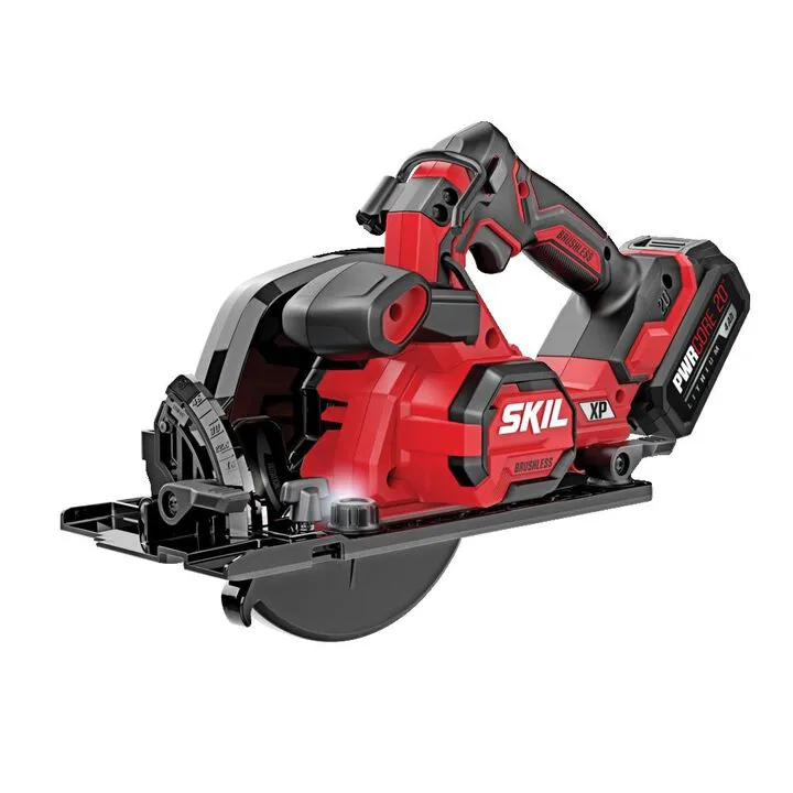 SKIL PWR CORE 20 Brushless 20V 7-1/4in Circular Saw Kit - Optimized for DIY Precision 3