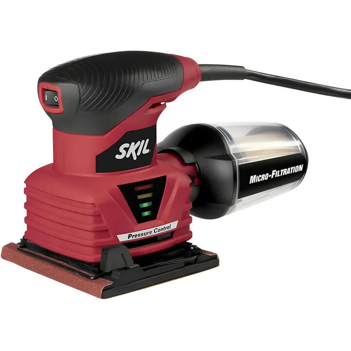 SKIL 1/4 Sheet Palm Sander - Precision Finishing Tool for DIY Enthusiasts