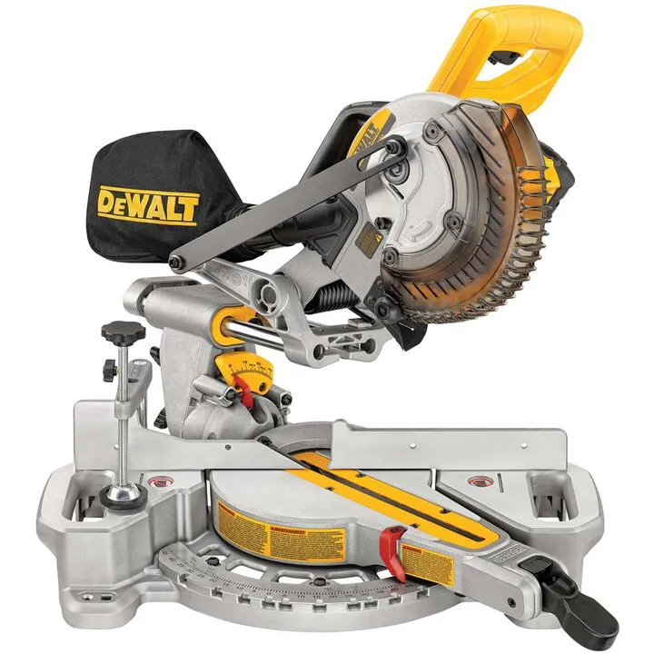DEWALT 20V MAX Sliding Miter Saw Kit and Heavy Duty Work Stand Bundle 2