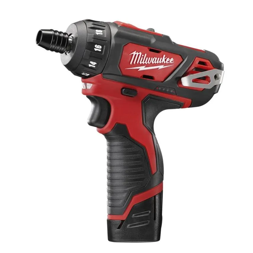 Milwaukee M12 1/4 in. Hex 2-Speed Screwdriver Kit - Compact Precision Performance 3